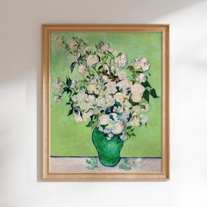 ヴィンセント・ヴァン・ゴッホの版画：アルルの庭（色鮮やかな風景画の