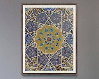 ミフラーブ - 祈りのニッチ（伝統的なペルシャ/イスラムのモザイク