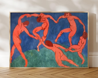 Henri Matisse Print: Dance / La Danse (Premium Giclée Art Print of Modern Abstract Painting) Wall Art / Home Decor available Framed