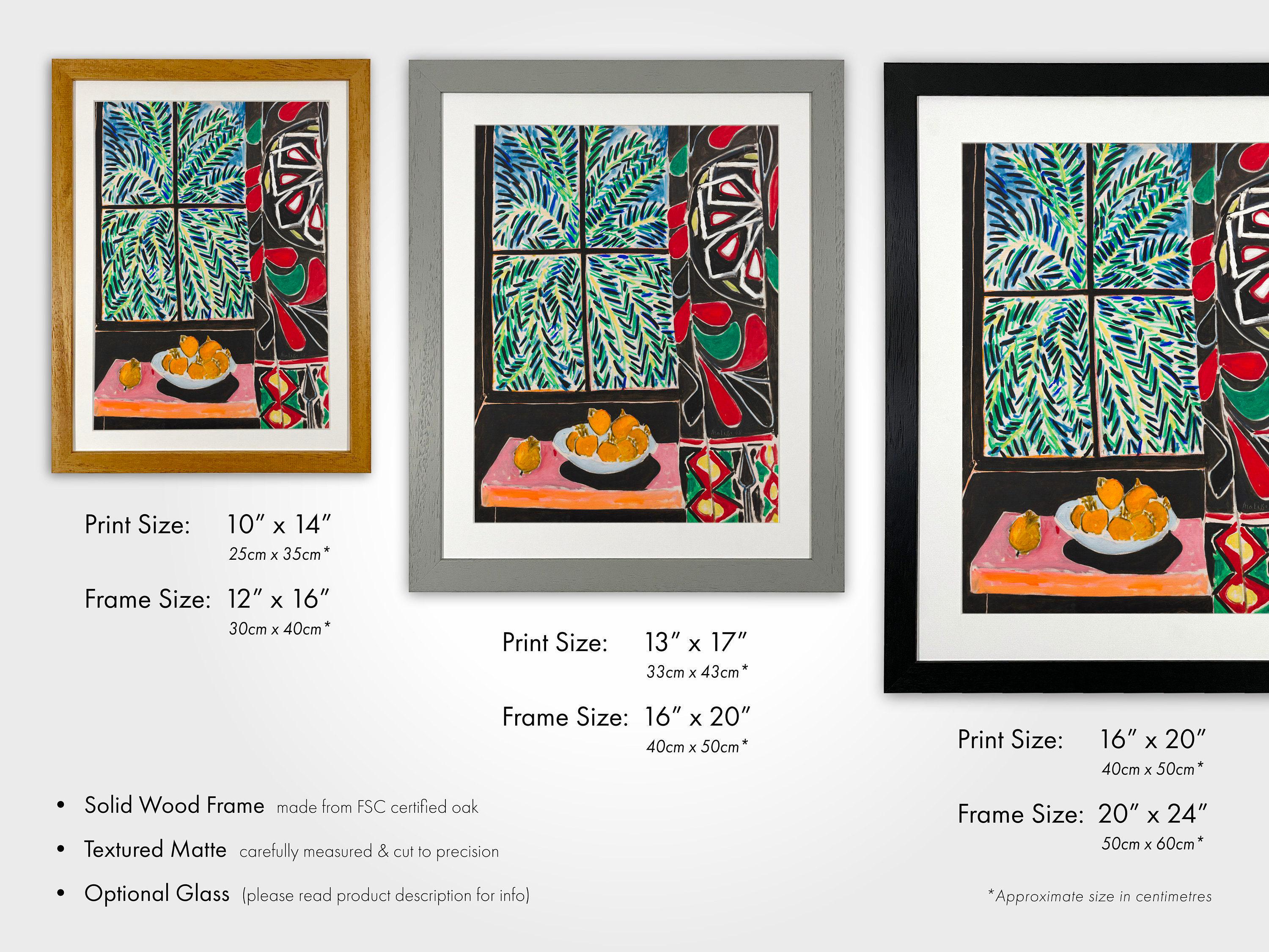 アンリマティス　アートプリント　額入 アンリマティス アートプリント 額入