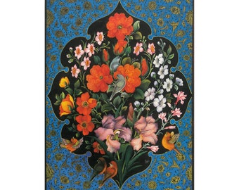 Gol-o-morgh (flower & Bird) Traditional Persian / Islamic Gol-o-morgh (flower & Bird) Traditional Persian / Islamic