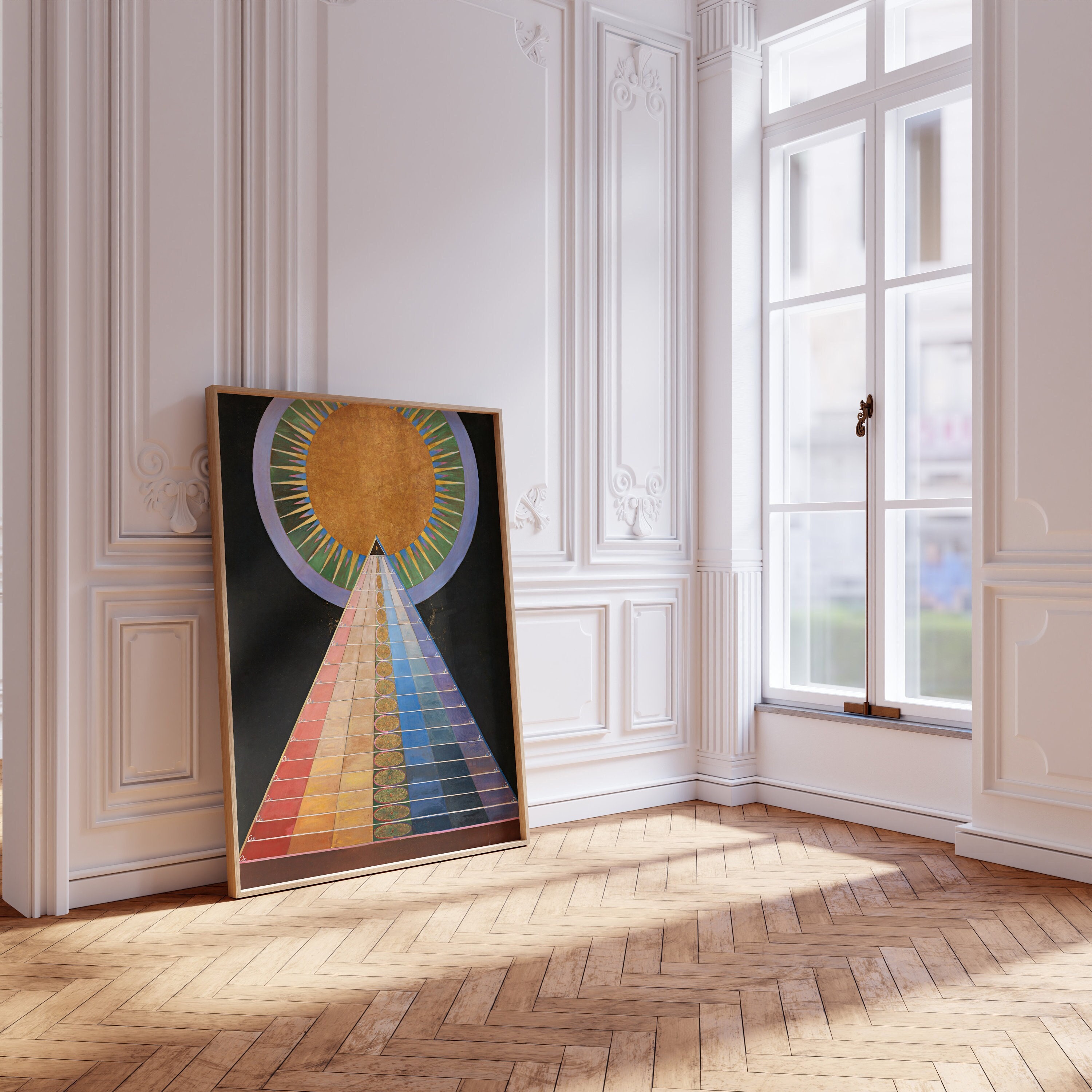Hilma Af Klint Print: Altarpiece No. 1 (group X) (premium Giclée