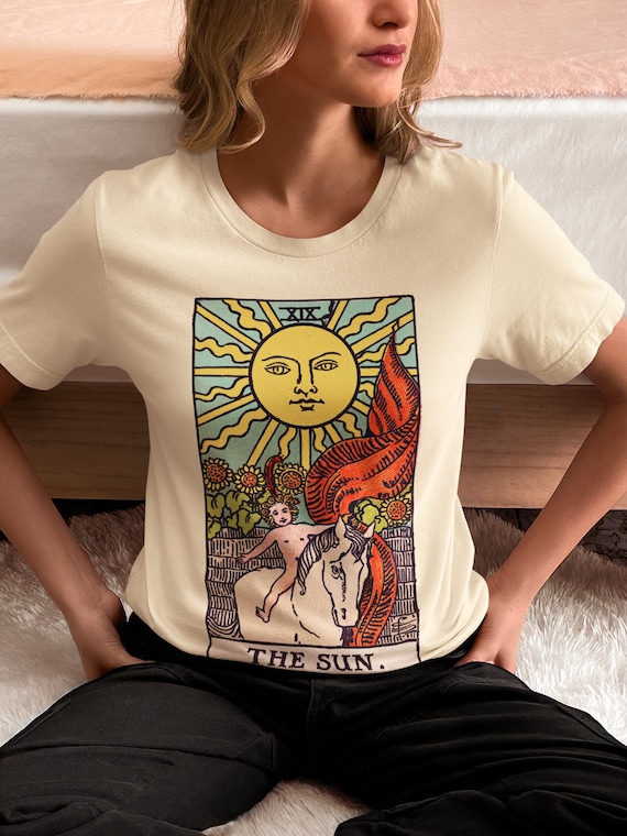 The Sun Tarot Card T-Shirt The Sun Tarot Card T-Shirt