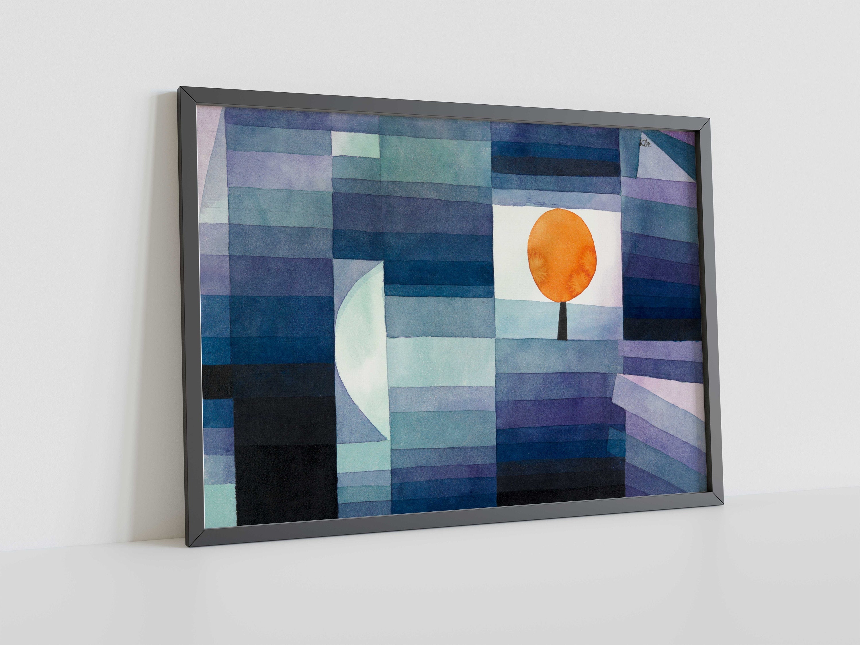 Paul Klee、Fenster、希少な画集より、新品額装付