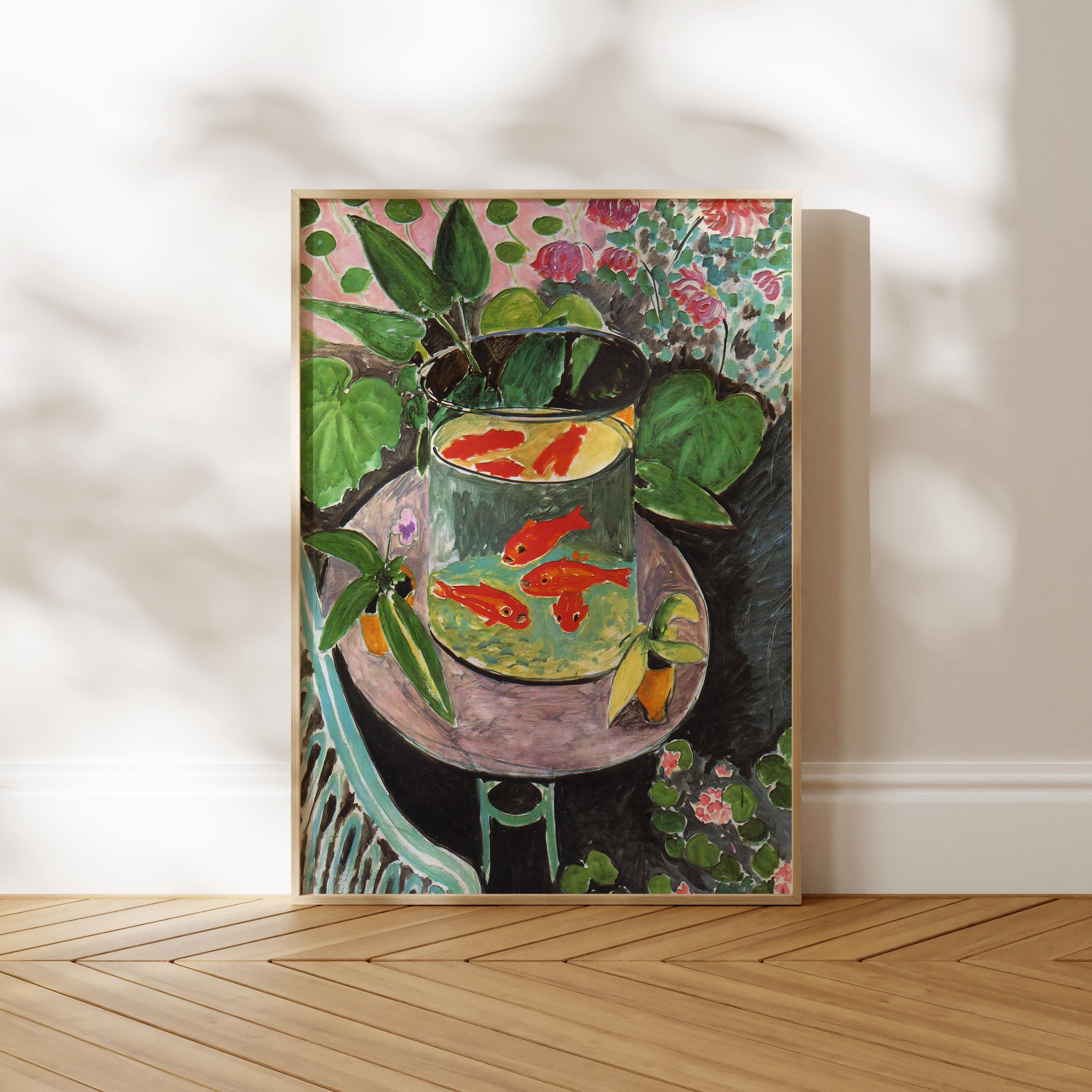 Henri Matisse Print: Goldfish (premium Giclée Art Print of Modern