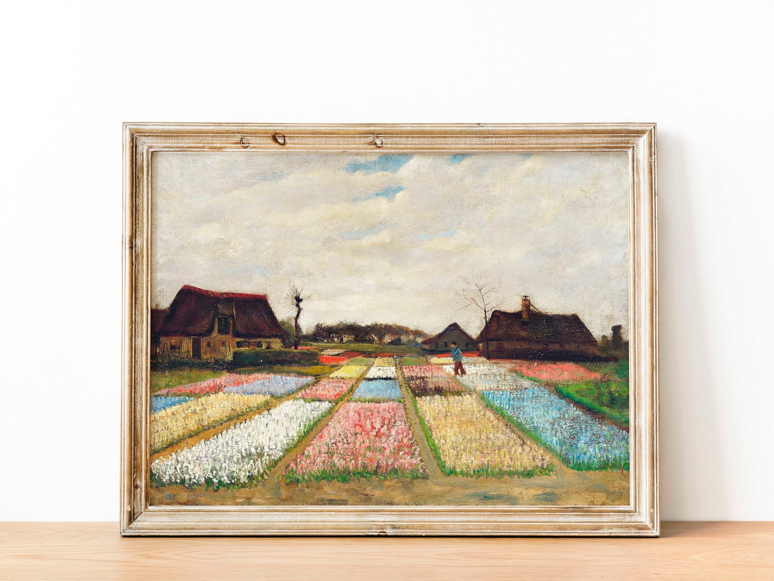 VINCENT VAN GOGH Flower Beds in Holland high Resolution Etsy UK