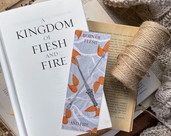 Born Of Flesh And Fire Bookmark, From Blood And Ash