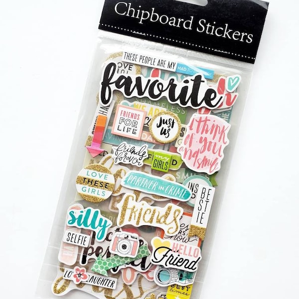 Chipboard Scrapbook Etsy