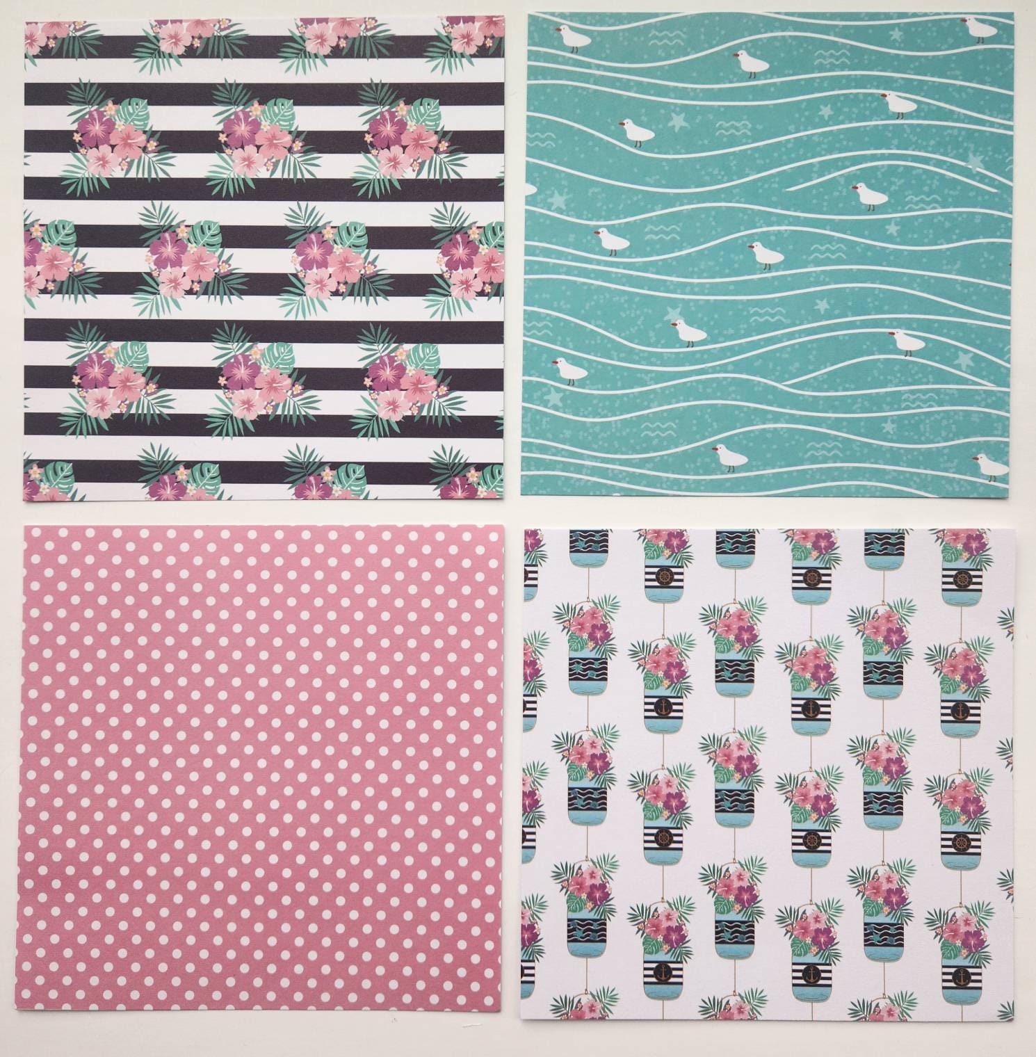 20pc Scrapbook Paper Cardstock Bundle 6x6 Inches Anchor Paper Etsy