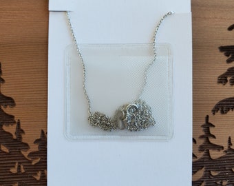 Necklace card pouches, necklace chain pocket, adhesive necklace pocket, card pocket, necklace envelope pouches