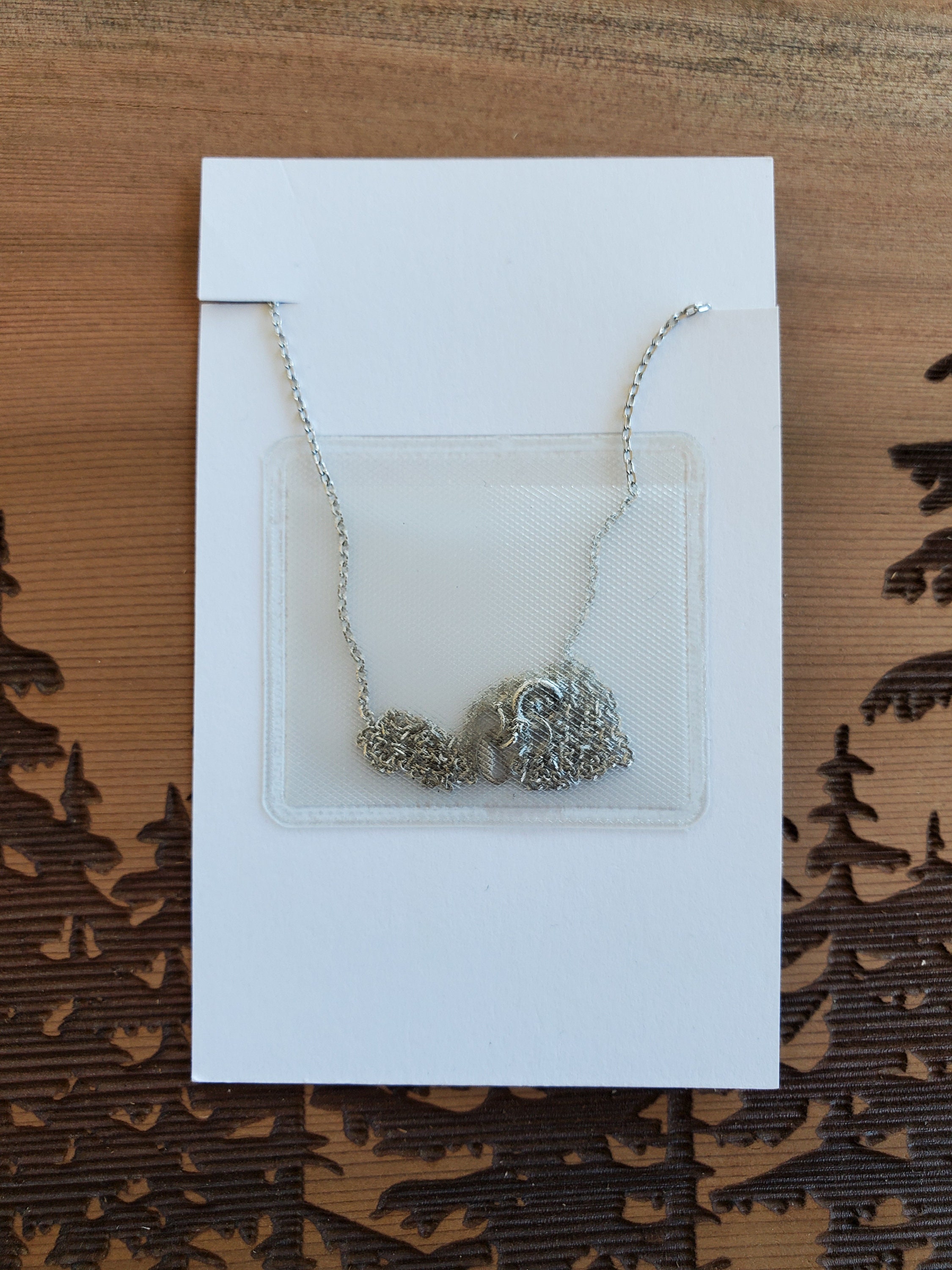 Necklace Card Pouches Necklace Chain Pocket Adhesive Etsy UK