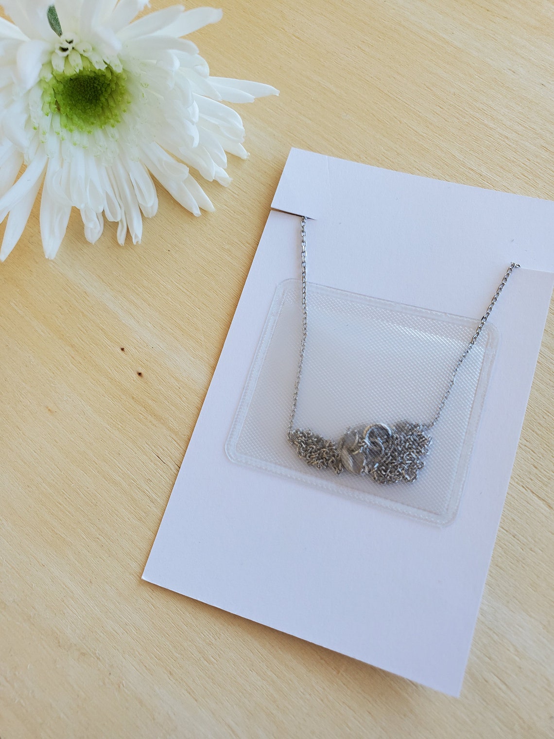 Necklace Card Pouches Necklace Chain Pocket Adhesive Etsy UK