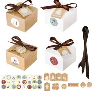 Calendrier de l'Avent de Noël 24 jours Compte à rebours de Noël Kit de  bracelet de bricolage à thème pour filles Calendrier Surprise Blind Box  Cadeaux 2024