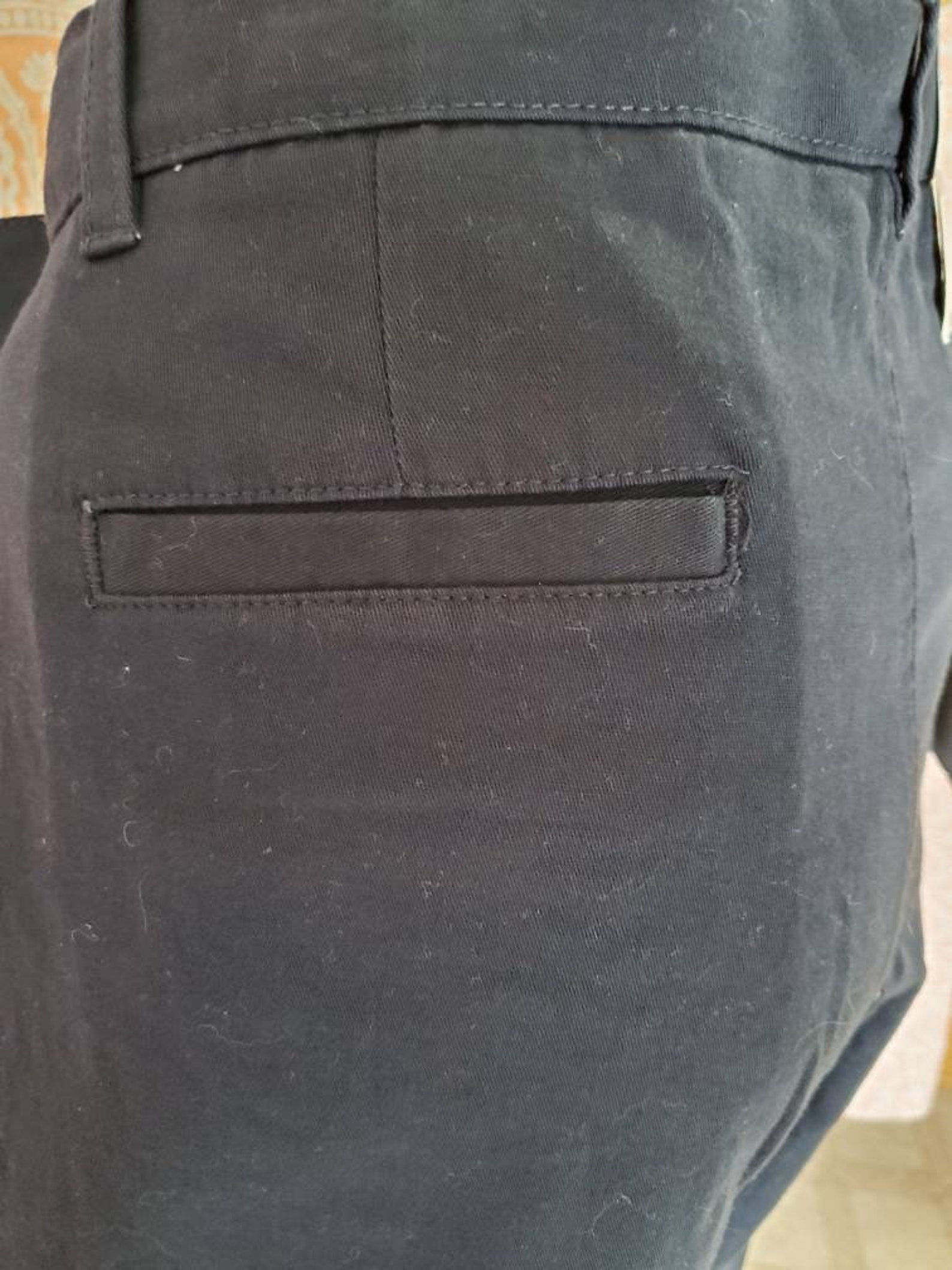 IZOD Husky size 20 flat front pant in navy blue | Etsy