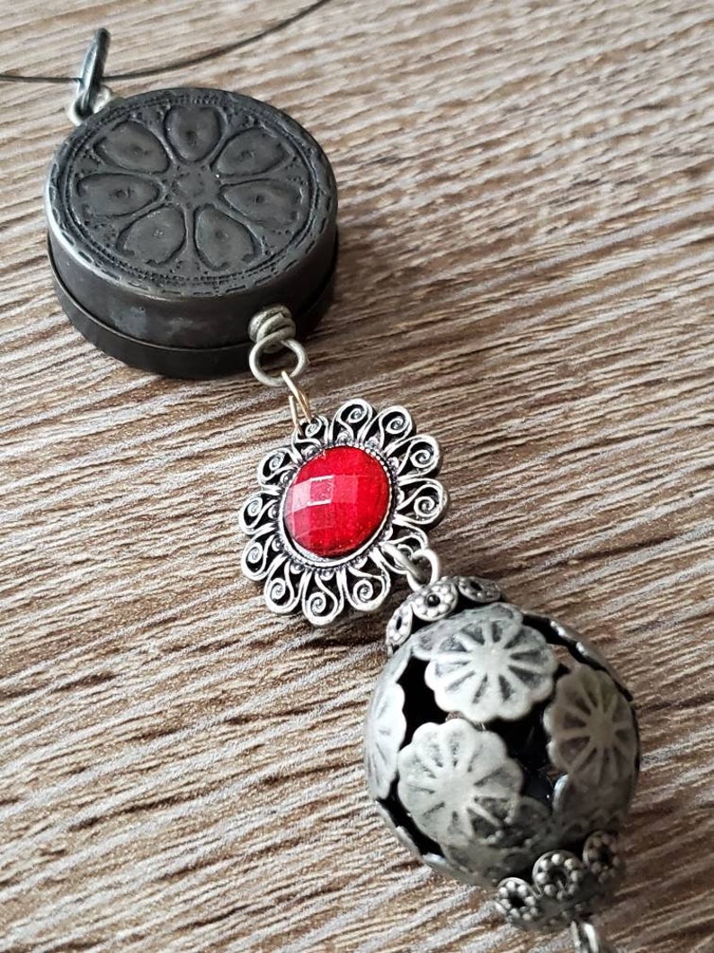 Unique secret storage necklace pendant witchal