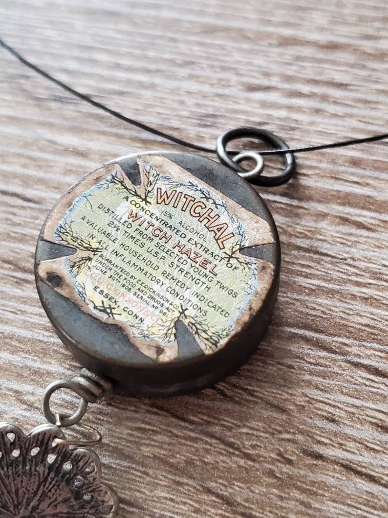 Unique secret storage necklace pendant witchal