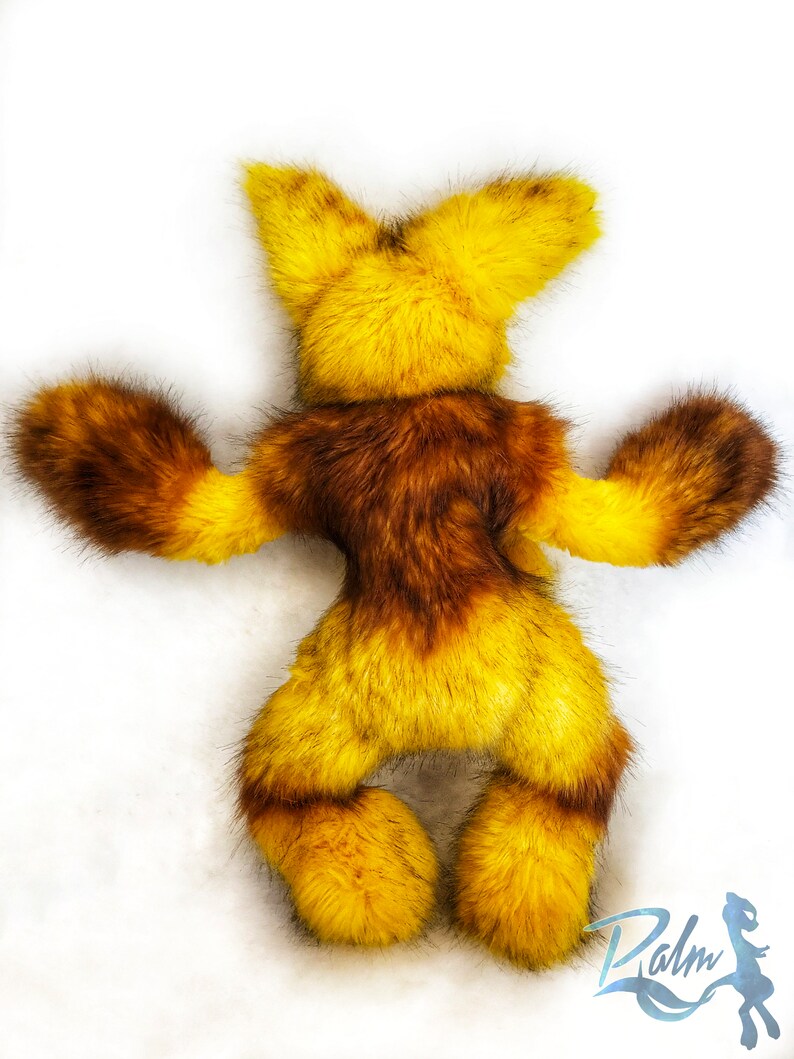 Pokemon plush Doll Alakazam realistic fantasy animal art doll | Etsy