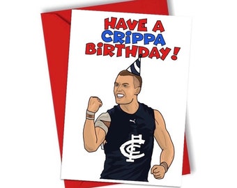 Patrick Cripps Birthday Card
