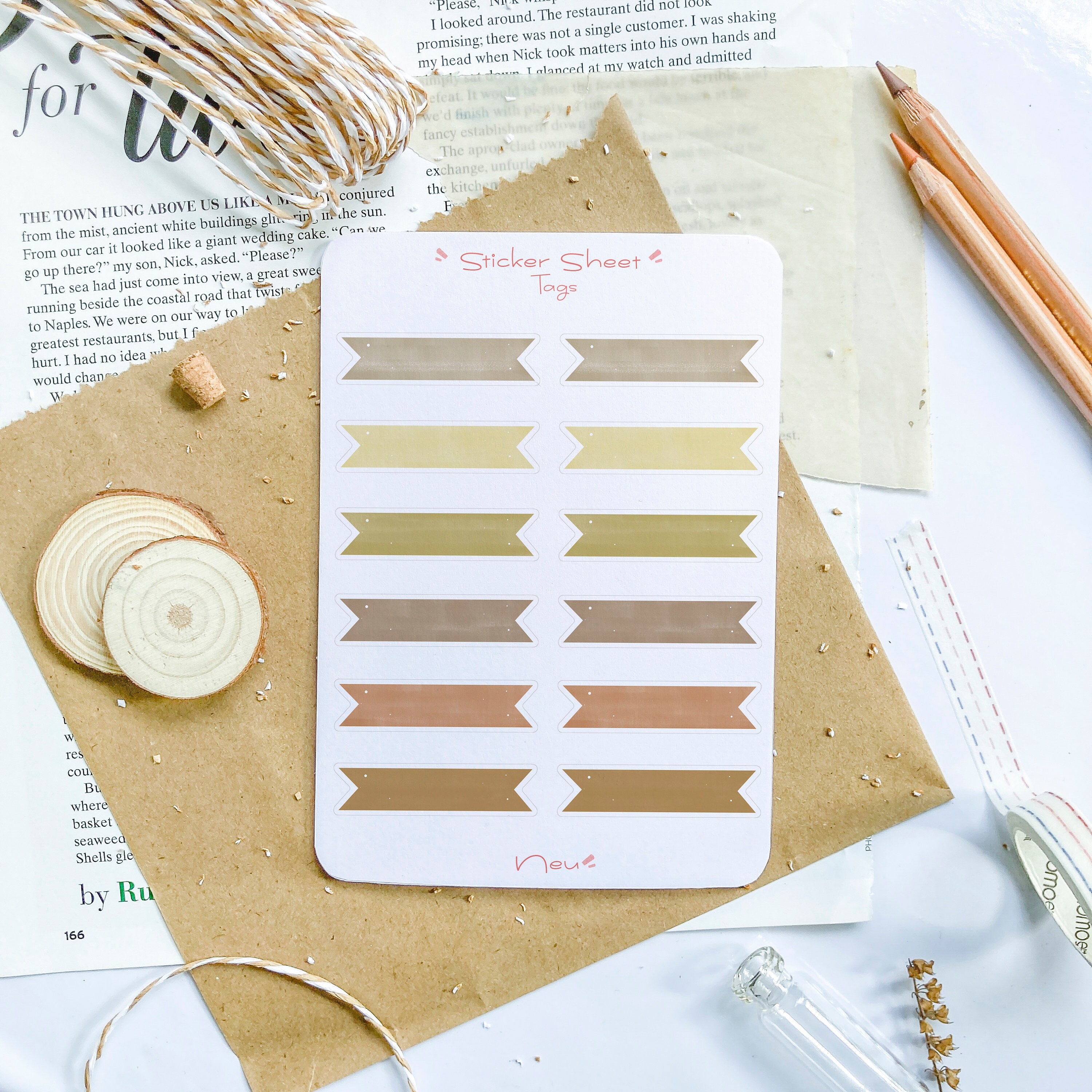 sticker sheet printable journal tags bullet journal etsy india