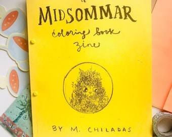 Download Coloring Zine Etsy