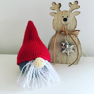 PATTERN Christmas Gnome Chocolate Orange Cover crochet pattern