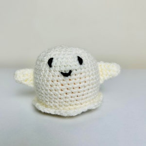 PATTERN Ghost Chocolate Orange Cover crochet pattern