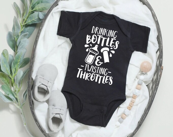 Grandpa's Future Riding Buddy Onesie®. Motorcycle Baby Onsie®. New