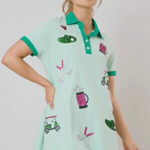 slim fit dress slacks Racerback Womens Golf Dresses with Shorts and Pockets main image 0