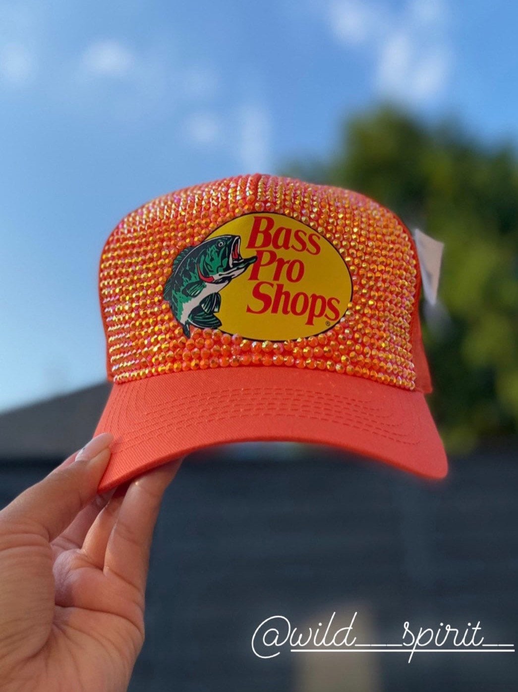Bass Pro Shop Cap Rhinestone Cap 