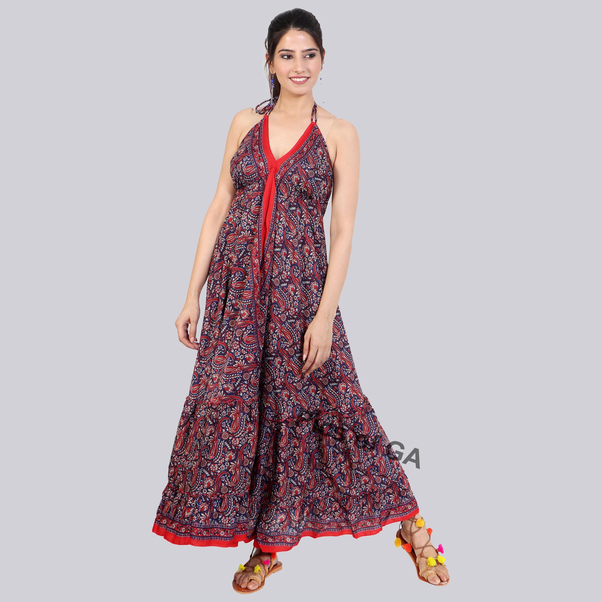 Handmade Ladies Casual Evening Summer Dress Indian Sari Silk | Etsy
