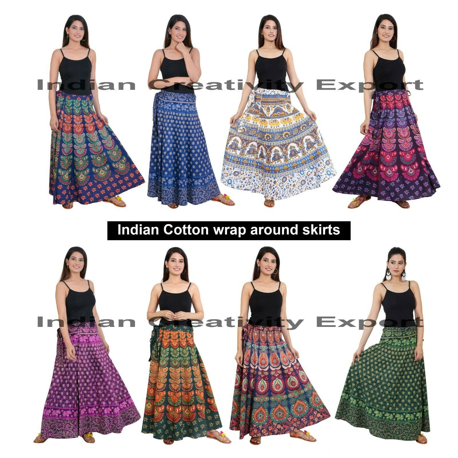Wholesale lot Indian Cotton Skirts Women Skirts Hippie Skirts Etsy