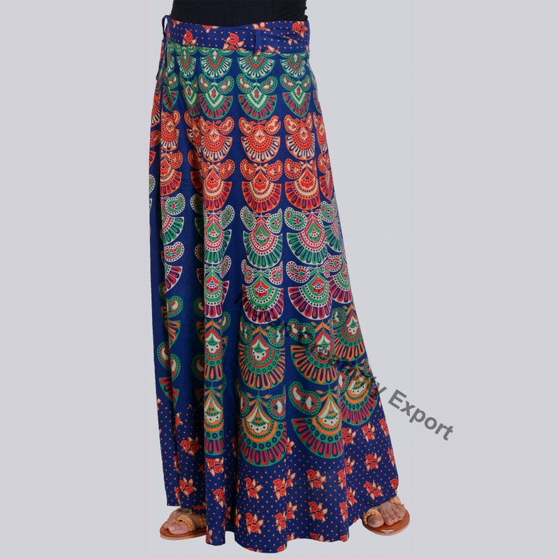 Cotton Skirt Boho Skirt Printed Skirt Hippie Skirt Wrap Skirt Maxi Skirt Long Skirt Bohemian Skirt Summer Skirt Skirt For Women Indian Skirt