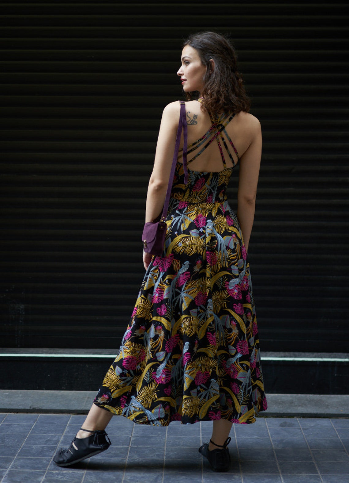 maxi boho kleid