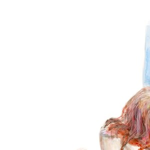Nude Watercolor, Nude Woman Art, Watercolor, Woman, Soft Colors