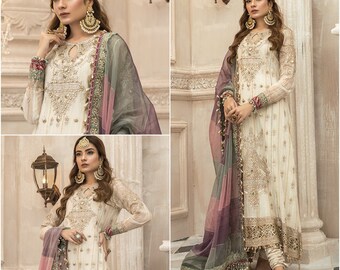 white formal pakistani dresses