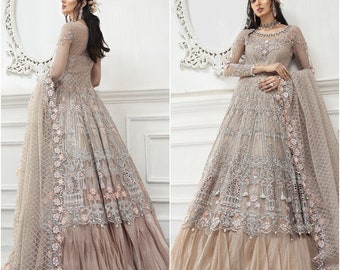 pakistani maxi dresses for party