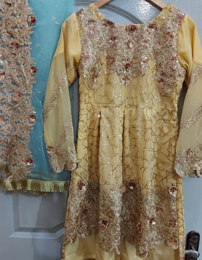 Pakistani Wedding Dresses Embroidery Clothes Indian dress | Etsy