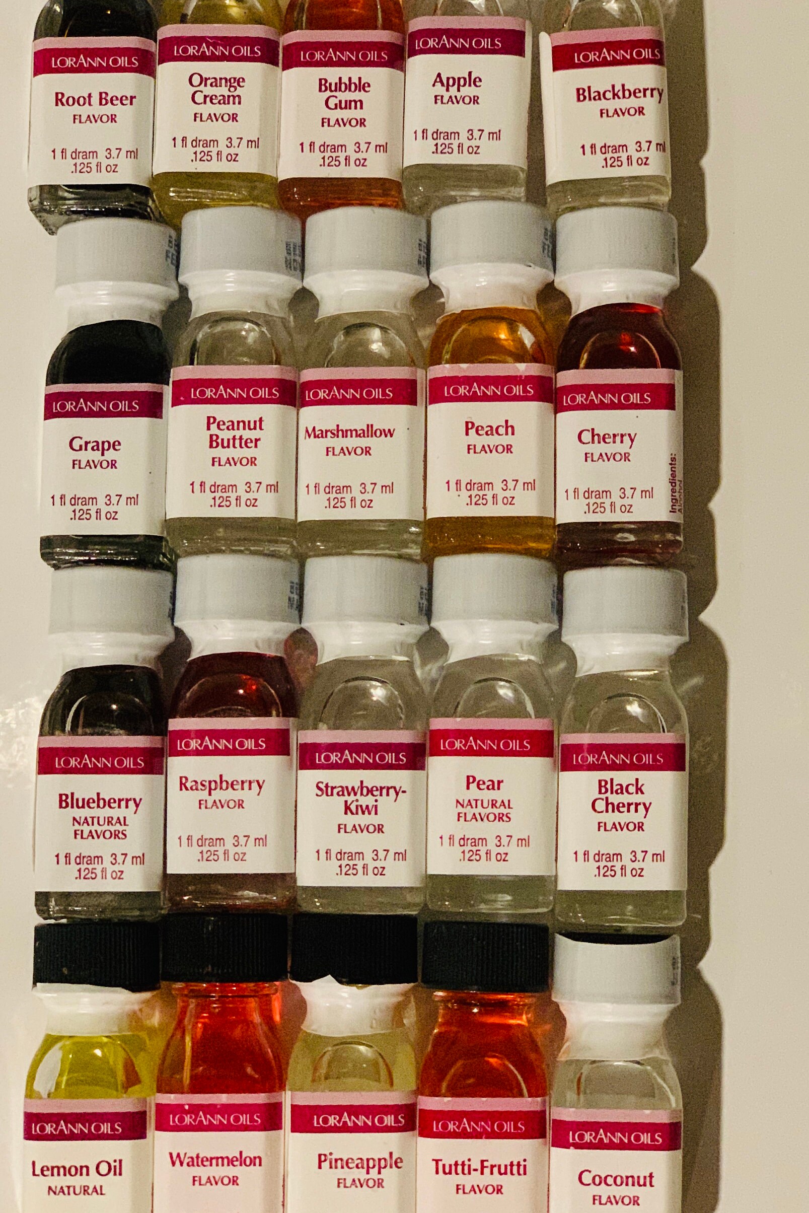 Lorann (Lipgloss & sweets) flavoring oils (46 flavors)