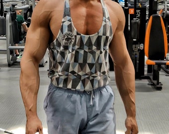 レトロフェードジムタンクトップ