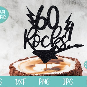 60er Geburtstag Cake Topper, 60er Geburtstag Cake Topper, 60er Geburtstag Cake Topper, 60er Geburtstag Cake Topper, 60er Cake Topper