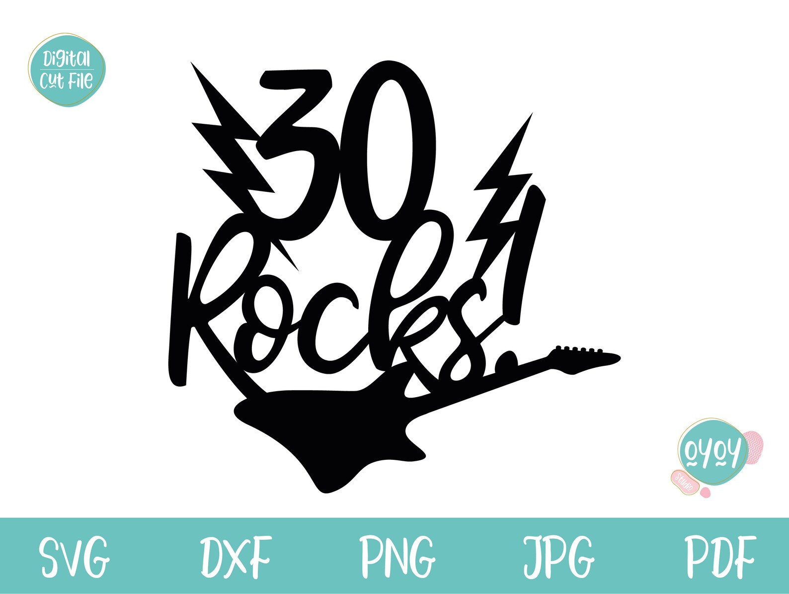 30th birthday svg file for cricut sayings cheers to 30 year