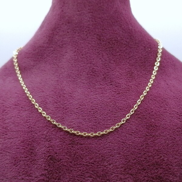 Halskette Gold 585er Ankerkette