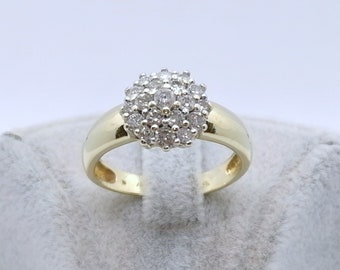 Ring Gold 585er mit Brillanten 1,0ct Gr. 60