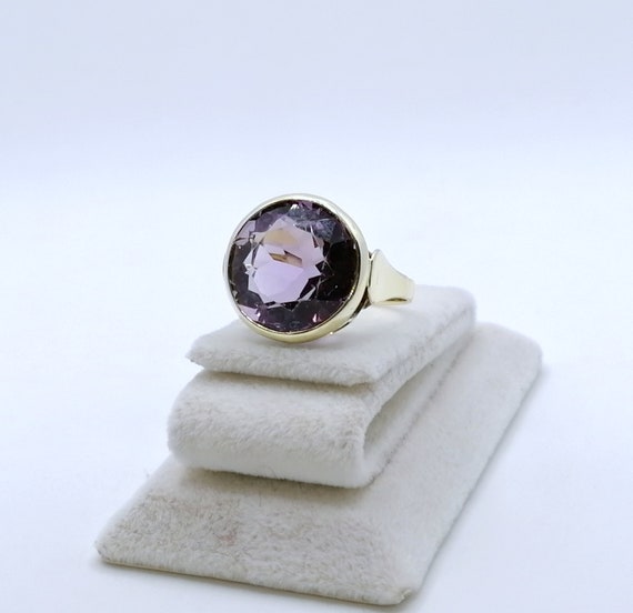 Ring gold 585 with amethyst - image 9