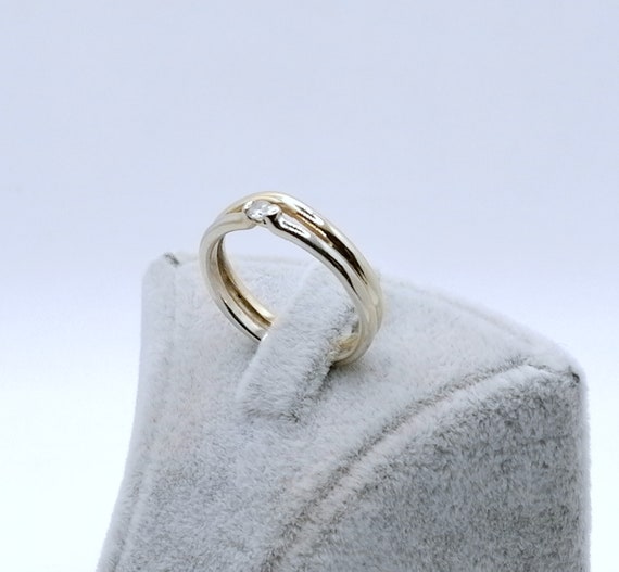 Ring Gold 585er mit Zirkonia Gr. 53 - image 3