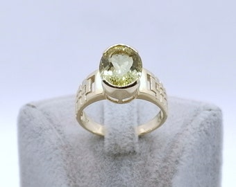 Ring Gold 375er mit Amethyst Gr. 63