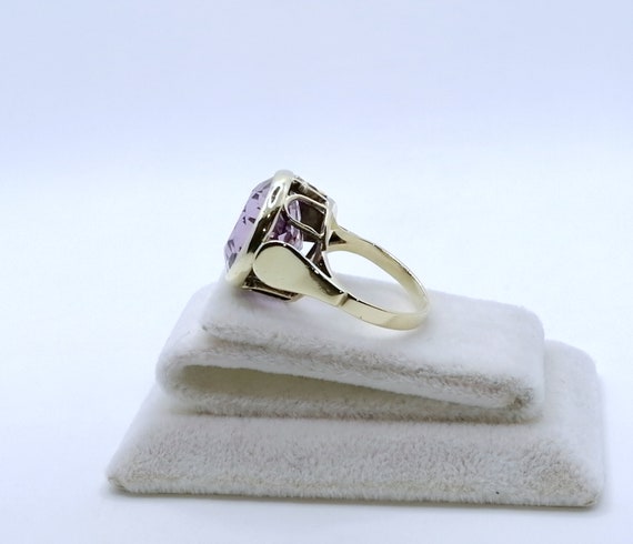 Ring gold 585 with amethyst - image 8