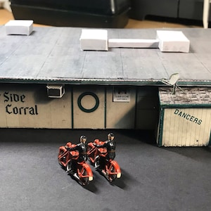 The Riverside Corral  - HO (1:87) Scale Model Kit