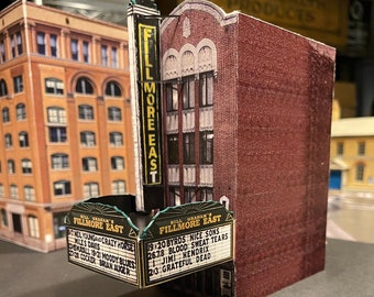 Fillmore East (escala N), kit de modelo a escala 1:160 (¡nuevo lanzamiento!)