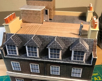 3 Savile Row - (HO 1:87 ) Scale Model Kit (AKA Former HQ of Apple Corps)